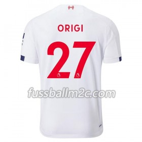 Fußballtrikots Liverpool Divock Origi 27 Auswärts Trikotsatz 2019-2020
